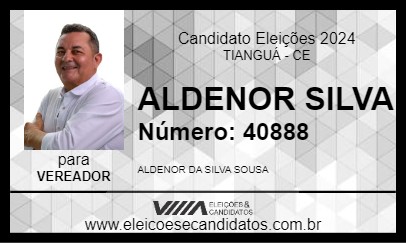 Candidato ALDENOR SILVA 2024 - TIANGUÁ - Eleições