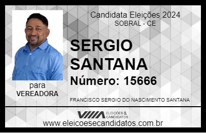 Candidato SERGIO SANTANA 2024 - SOBRAL - Eleições