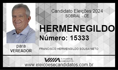 Candidato HERMENEGILDO 2024 - SOBRAL - Eleições