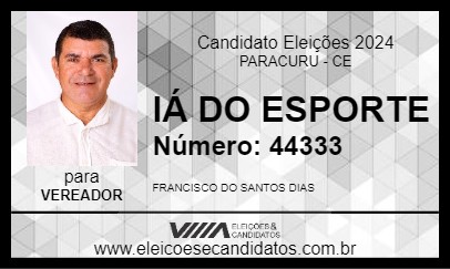 Candidato IÁ DO ESPORTE 2024 - PARACURU - Eleições