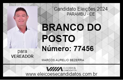 Candidato BRANCO DO POSTO 2024 - PARAMBU - Eleições