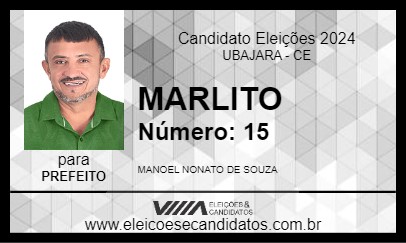 Candidato MARLITO 2024 - UBAJARA - Eleições