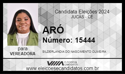 Candidato ARÓ 2024 - JUCÁS - Eleições