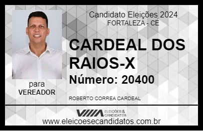 Candidato CARDEAL DOS RAIOS-X 2024 - FORTALEZA - Eleições