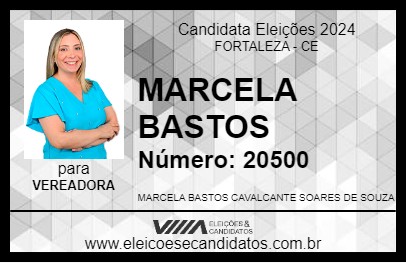 Candidato MARCELA BASTOS 2024 - FORTALEZA - Eleições