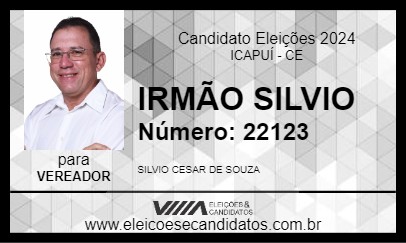 Candidato IRMÃO SILVIO 2024 - ICAPUÍ - Eleições