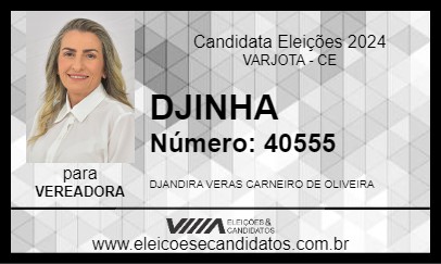 Candidato DJINHA 2024 - VARJOTA - Eleições