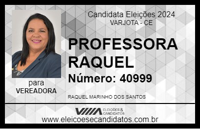 Candidato PROFESSORA RAQUEL 2024 - VARJOTA - Eleições