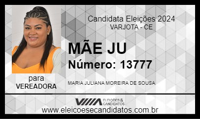 Candidato MÃE JU 2024 - VARJOTA - Eleições