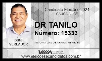 Candidato DR TANILO 2024 - CAUCAIA - Eleições