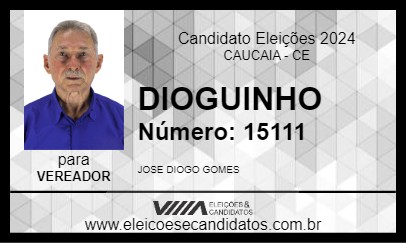 Candidato DIOGUINHO 2024 - CAUCAIA - Eleições