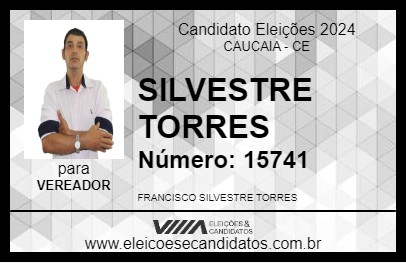 Candidato SILVESTRE TORRES 2024 - CAUCAIA - Eleições