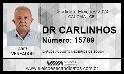 Candidato DR CARLINHOS 2024 - CAUCAIA - Eleições