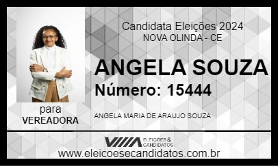 Candidato ANGELA SOUZA 2024 - NOVA OLINDA - Eleições