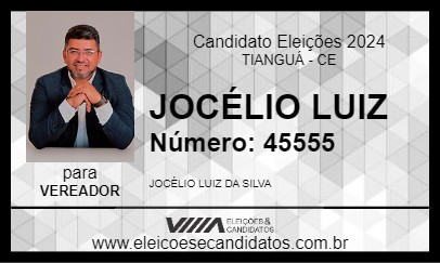 Candidato JOCÉLIO LUIZ 2024 - TIANGUÁ - Eleições