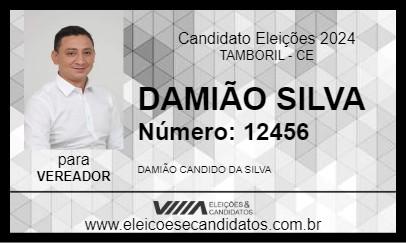 Candidato DAMIÃO SILVA 2024 - TAMBORIL - Eleições