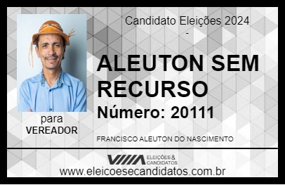 Candidato ALEUTON SEM RECURSO 2024 - CASCAVEL - Eleições