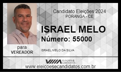 Candidato ISRAEL MELO 2024 - PORANGA - Eleições