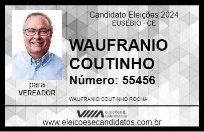 Candidato WAUFRANIO COUTINHO 2024 - EUSÉBIO - Eleições