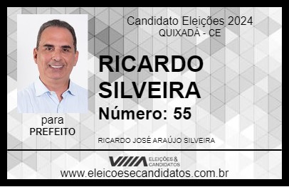 Candidato RICARDO SILVEIRA 2024 - QUIXADÁ - Eleições