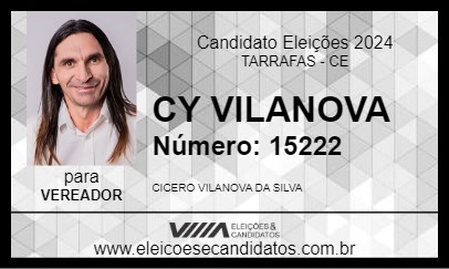 Candidato CY VILANOVA 2024 - TARRAFAS - Eleições