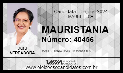 Candidato MAURISTANIA 2024 - MAURITI - Eleições