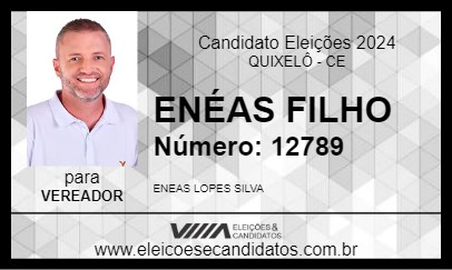 Candidato ENÉAS FILHO 2024 - QUIXELÔ - Eleições