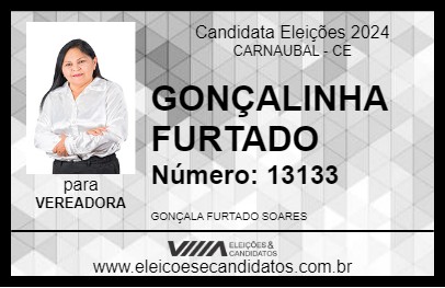 Candidato GONÇALINHA FURTADO 2024 - CARNAUBAL - Eleições