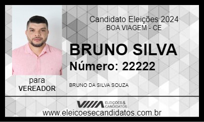 Candidato BRUNO SILVA 2024 - BOA VIAGEM - Eleições