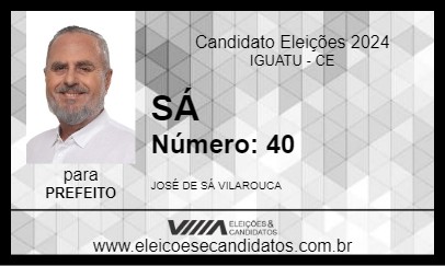 Candidato SÁ 2024 - IGUATU - Eleições