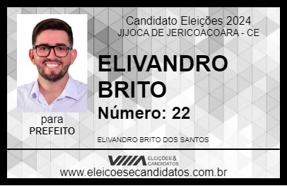 Candidato ELIVANDRO BRITO 2024 - JIJOCA DE JERICOACOARA - Eleições