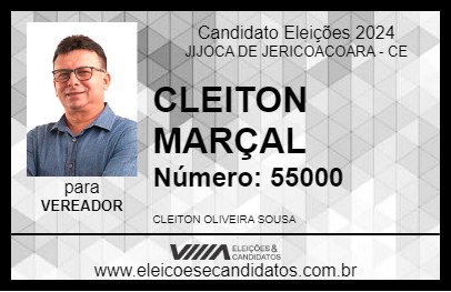 Candidato CLEITON MARÇAL 2024 - JIJOCA DE JERICOACOARA - Eleições