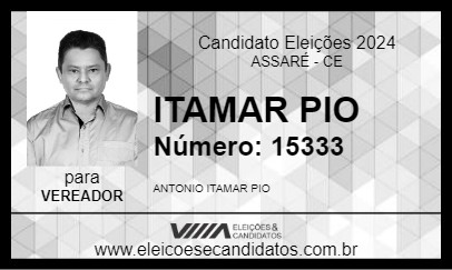 Candidato ITAMAR PIO 2024 - ASSARÉ - Eleições