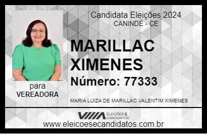 Candidato MARILLAC XIMENES 2024 - CANINDÉ - Eleições