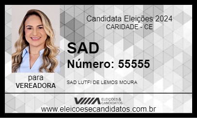 Candidato SAD 2024 - CARIDADE - Eleições