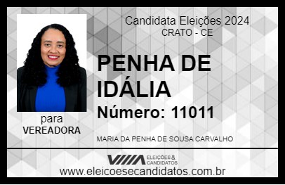 Candidato PENHA DE IDÁLIA 2024 - CRATO - Eleições