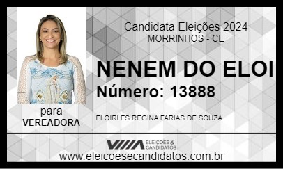 Candidato NENEM DO  ELOI 2024 - MORRINHOS - Eleições