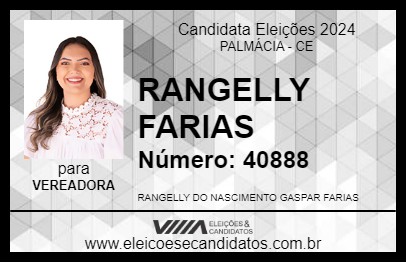 Candidato RANGELLY FARIAS 2024 - PALMÁCIA - Eleições