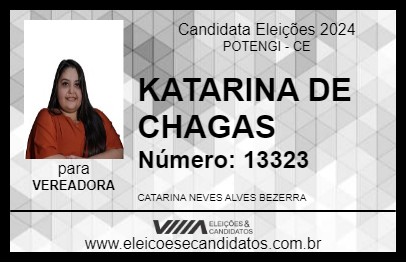 Candidato KATARINA DE CHAGAS 2024 - POTENGI - Eleições