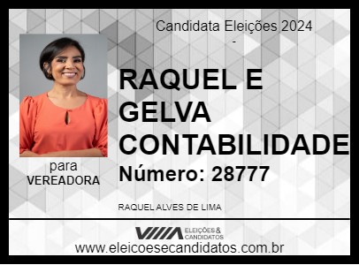 Candidato RAQUEL E GELVA CONTABILIDADE 2024 - JUAZEIRO DO NORTE - Eleições