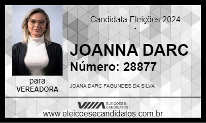 Candidato JOANNA DARC 2024 - JUAZEIRO DO NORTE - Eleições