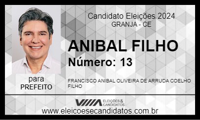 Candidato ANIBAL FILHO 2024 - GRANJA - Eleições