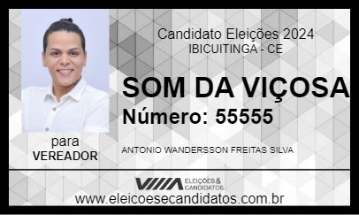 Candidato SOM DA VIÇOSA 2024 - IBICUITINGA - Eleições