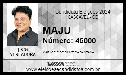 Candidato MAJU 2024 - CASCAVEL - Eleições