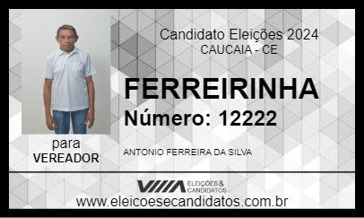 Candidato FERREIRINHA 2024 - CAUCAIA - Eleições