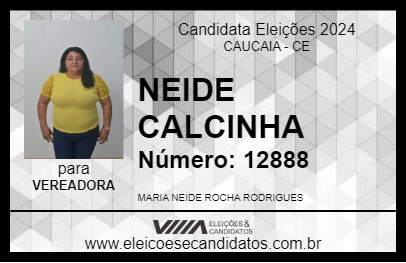 Candidato NEIDE CALCINHA 2024 - CAUCAIA - Eleições