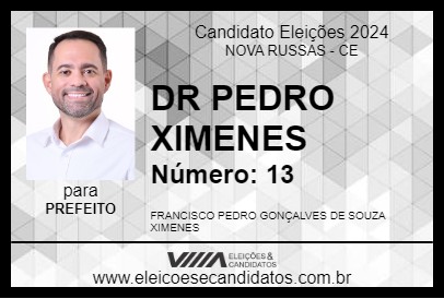 Candidato DR PEDRO XIMENES 2024 - NOVA RUSSAS - Eleições