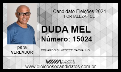 Candidato DUDA MEL 2024 - FORTALEZA - Eleições