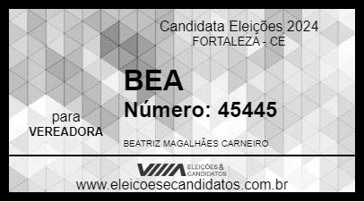 Candidato BEA 2024 - FORTALEZA - Eleições