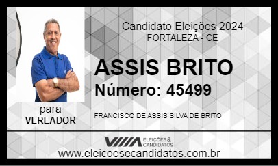 Candidato ASSIS BRITO 2024 - FORTALEZA - Eleições